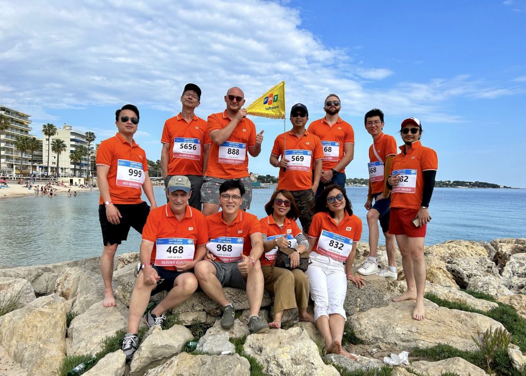 FPT France “burns” the French coast with Happy Run