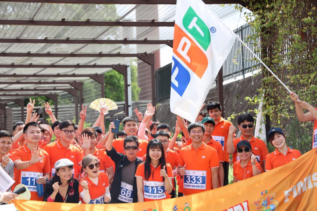 FJP Happy Giga Run attracts 630 runners with a total running distance of 2.500 kilometers
